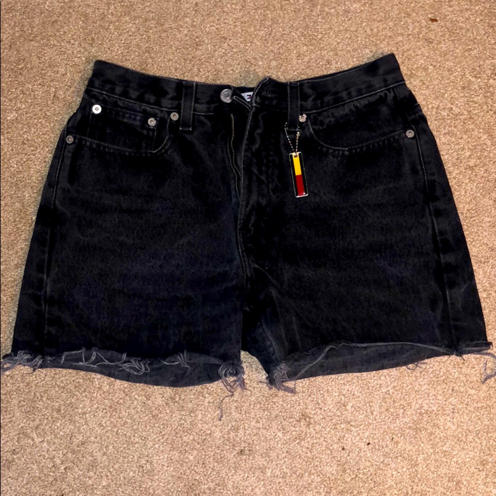 Black Tommy Shorts